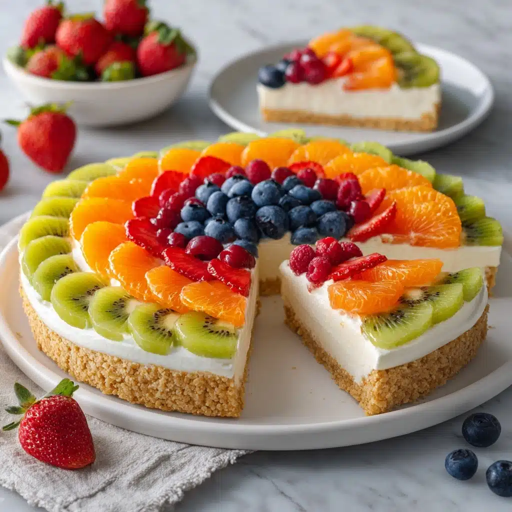 Fresh Fruit Tart with Vanilla Mascarpone Cream Recipe - Recipe Image