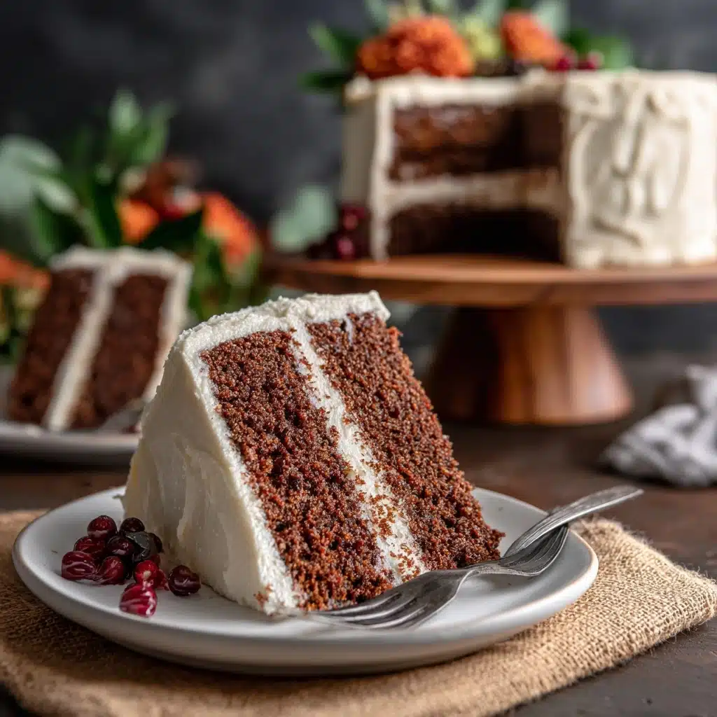 Harvest Cake with Maple Frosting Recipe - Recipe Image