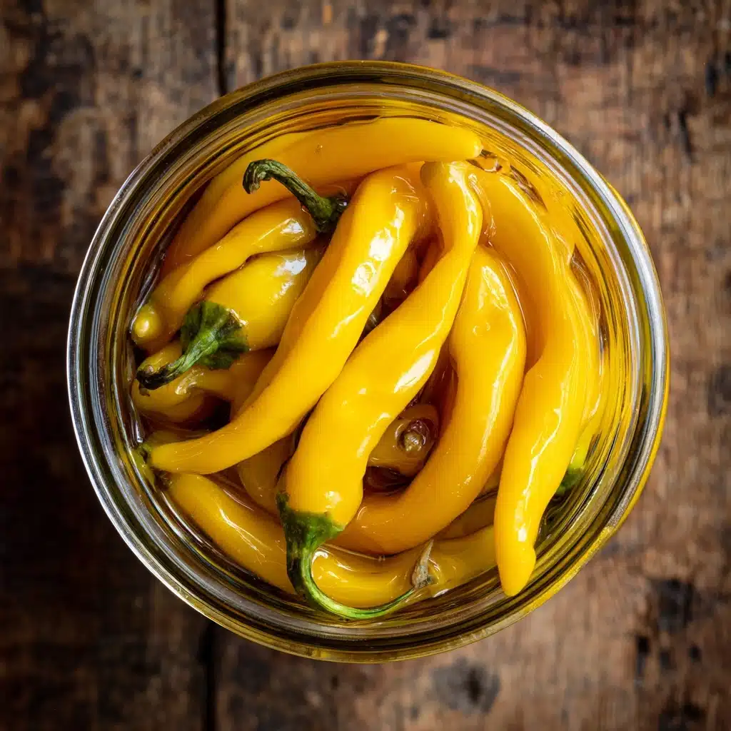 Brine-Pickled (Fermented) Peperoncini Recipe - Recipe Image