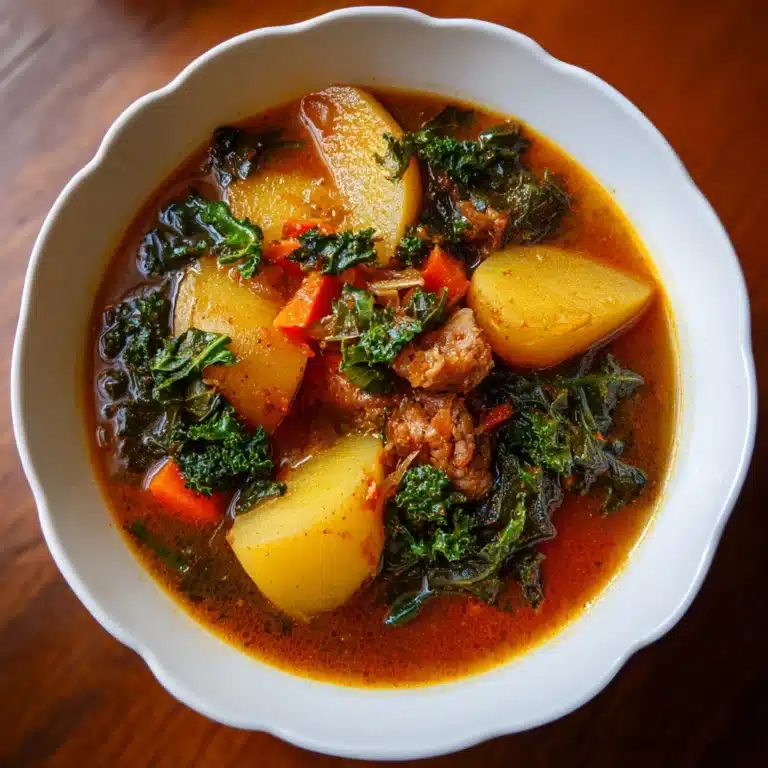 Kale and Potato Soup with Chorizo Recipe