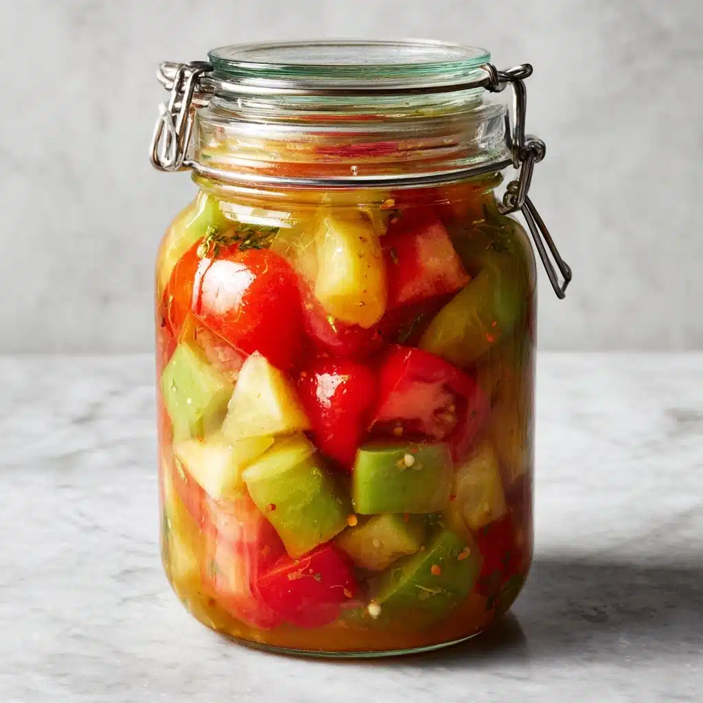 Fermented Green Tomatoes Recipe - Recipe Image