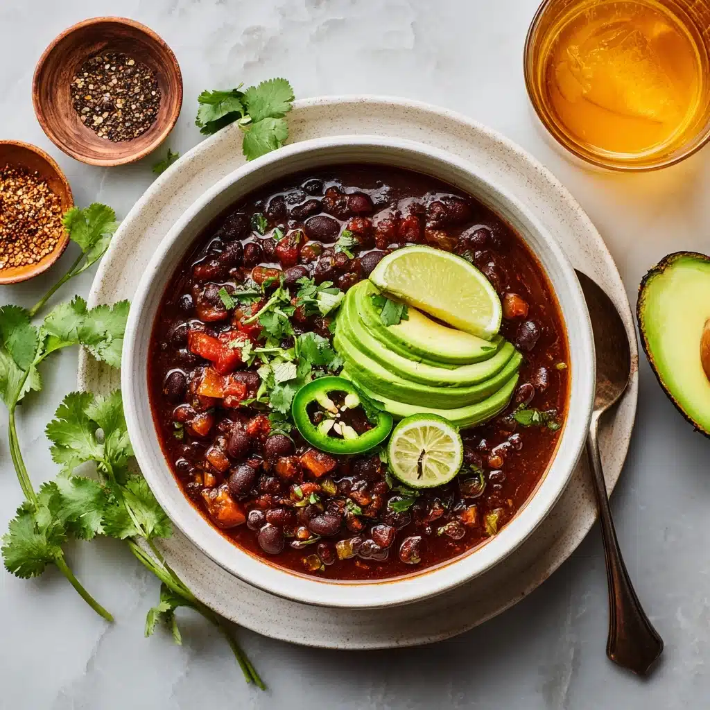 Chicken and Black Bean Soup Recipe - Recipe Image