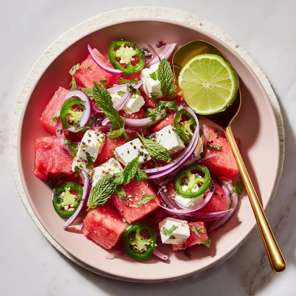 Watermelon Feta Salad Recipe - Recipe Image