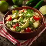 Quinoa Salad with Cumin Lime Vinaigrette Recipe