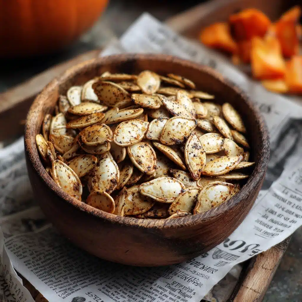 Toasted Pumpkin Seeds Recipe - Recipe Image