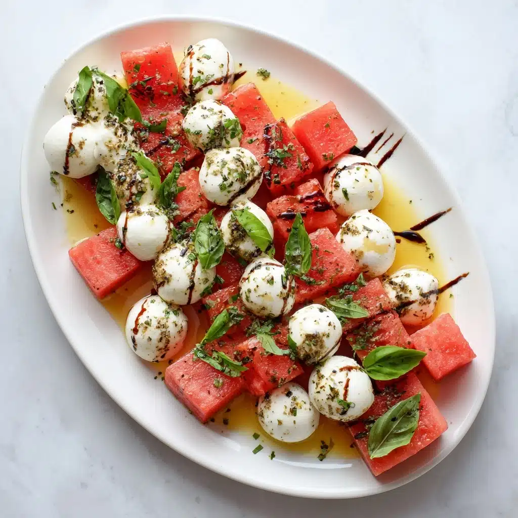 Burrata Watermelon Salad Recipe - Recipe Image