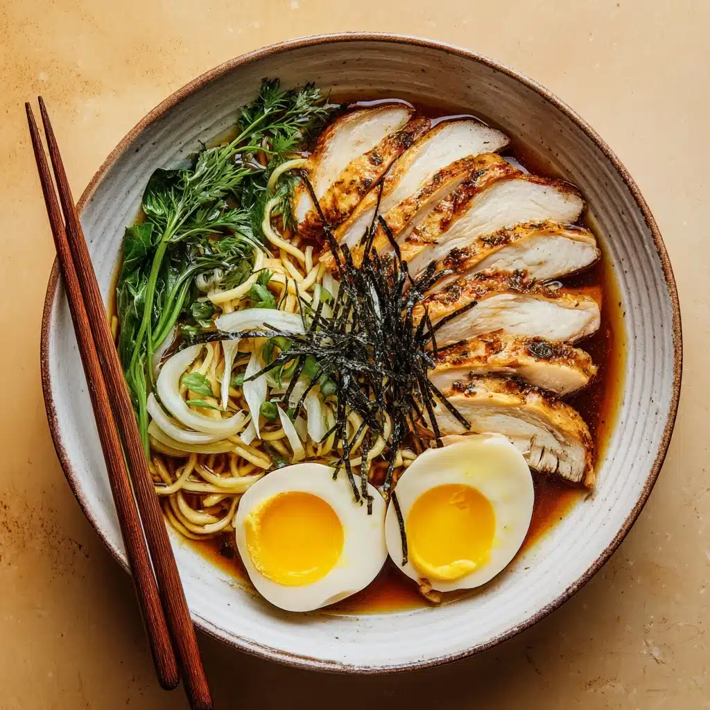 Chicken and Veggie Rainbow Ramen Recipe - Recipe Image