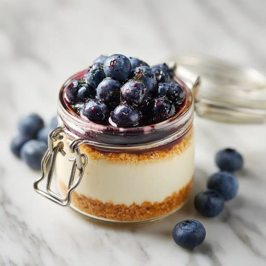 High Protein Cheesecake Jars Recipe - Recipe Image