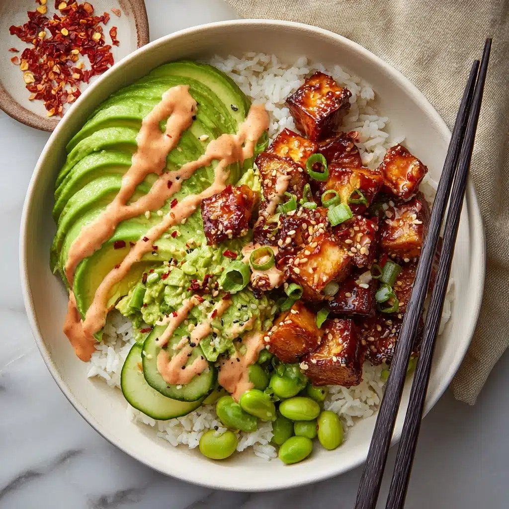 Spicy Sriracha Salmon Bowls Recipe - Recipe Image