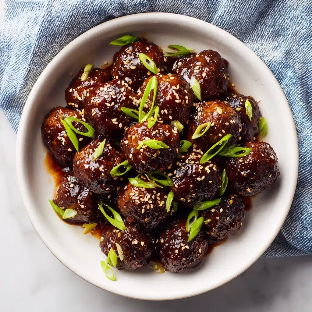 Asian Crockpot Meatballs Recipe - Recipe Image