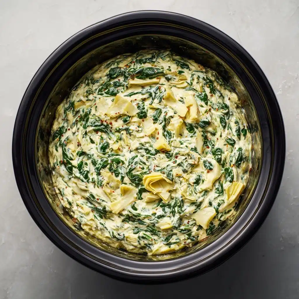Crockpot Spinach and Artichoke Dip Recipe - Recipe Image