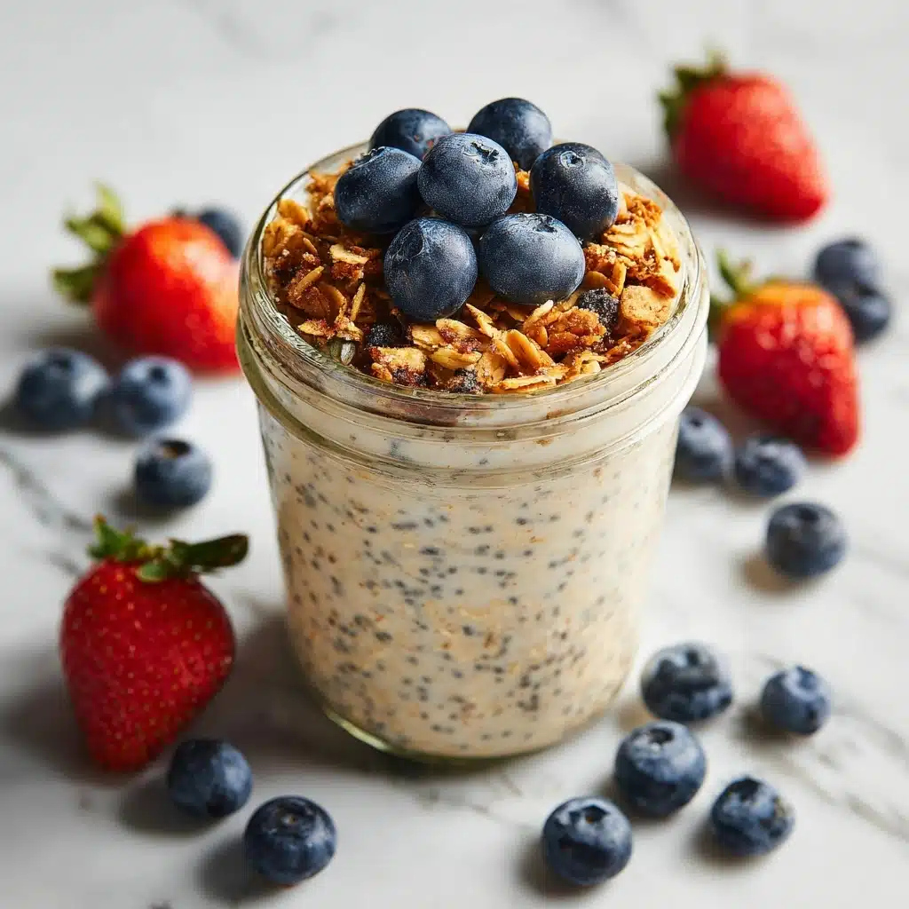 Classic Vanilla Overnight Oats Recipe - Recipe Image