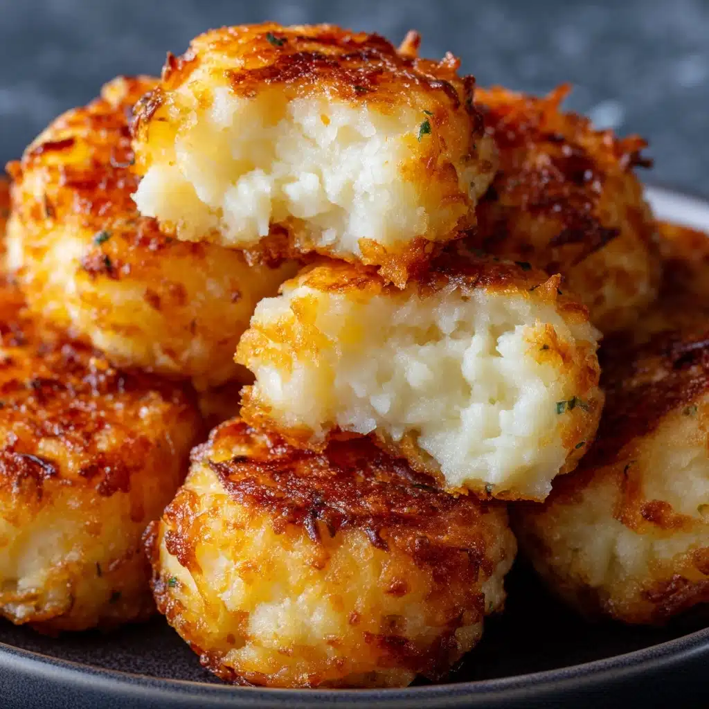 Mashed Potato Cheese Puffs Recipe - Recipe Image