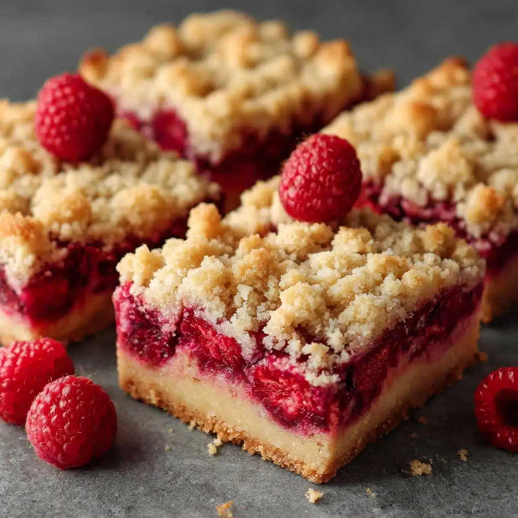 Raspberry Streusel Shortbread Bars Recipe - Recipe Image