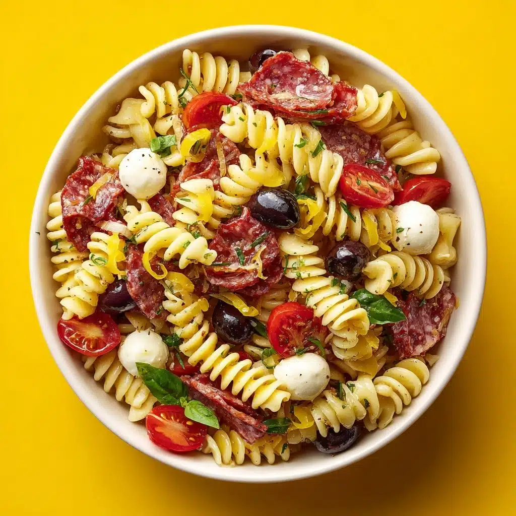 Italian Pasta Salad Recipe - Recipe Image