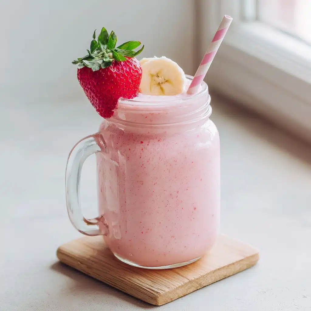 Strawberry Banana Smoothie Recipe - Recipe Image