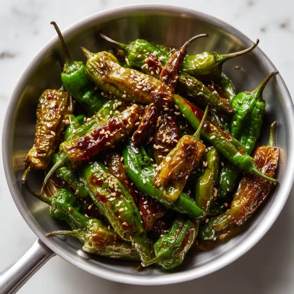 Easy Sesame Shishito Peppers Recipe - Recipe Image