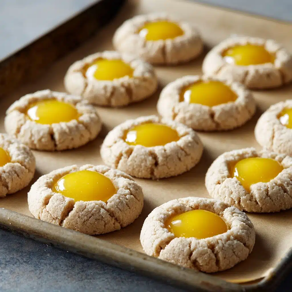 Lemon Thumbprint Cookies Recipe
