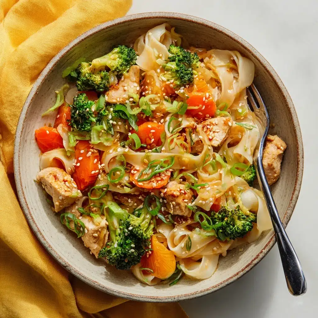 Orange Miso Noodle Stir-Fry Recipe