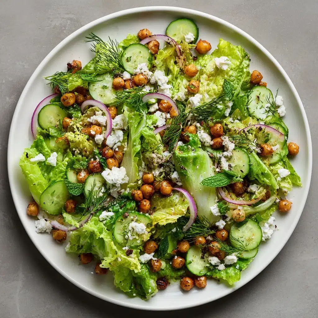Roasted Chickpea, Avocado and Cucumber Salad Recipe - Recipe Image