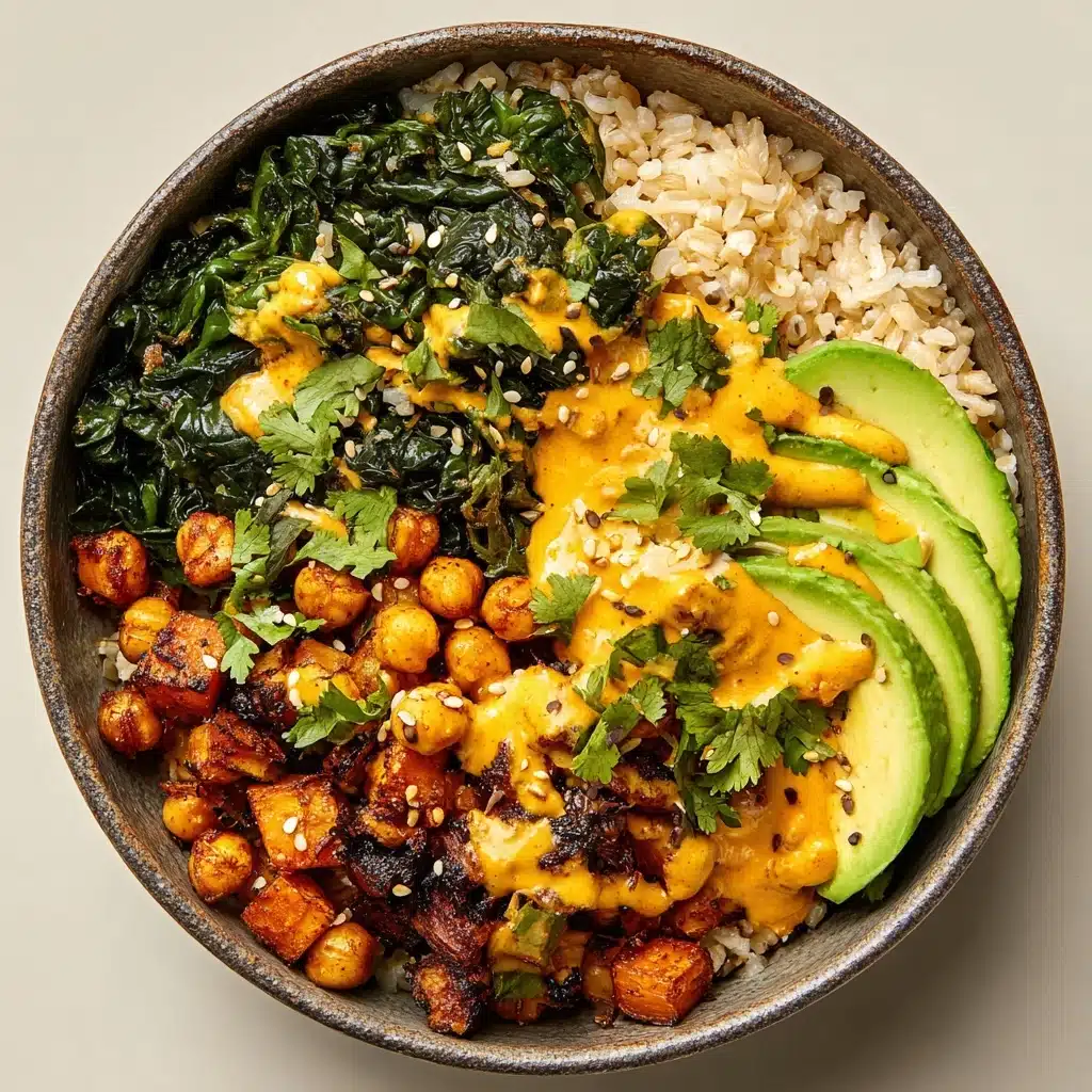 Roasted Sweet Potato and Chickpea Bowls Recipe - Recipe Image