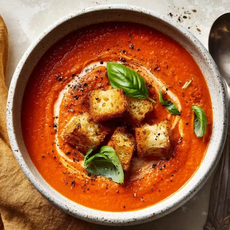 Roasted Tomato Soup Recipe