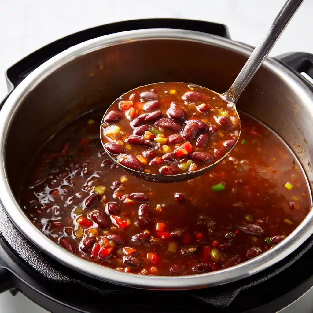 The BEST Black Bean Chili! Recipe - Recipe Image