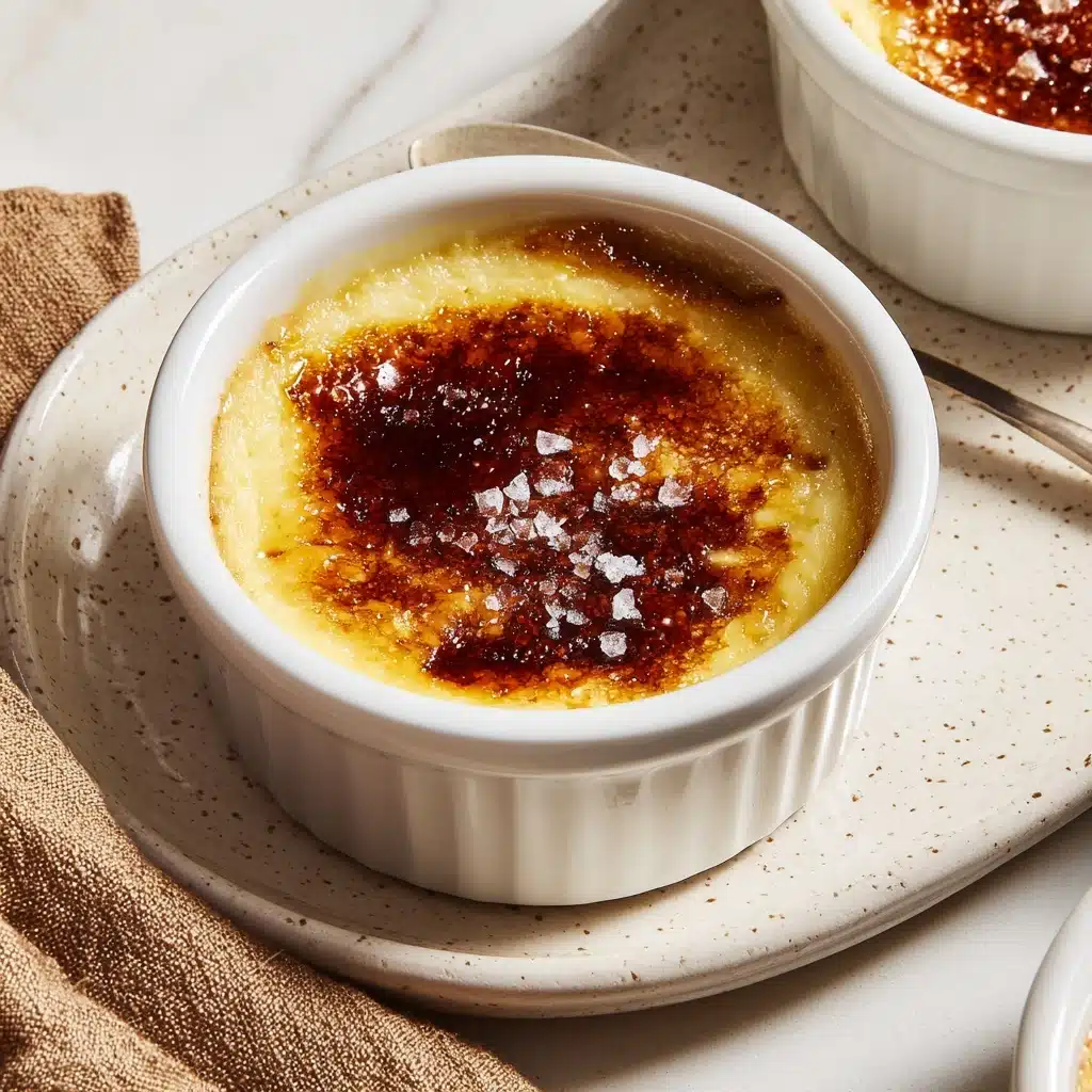 Salted Caramel Crème Brûlée Recipe - Recipe Image