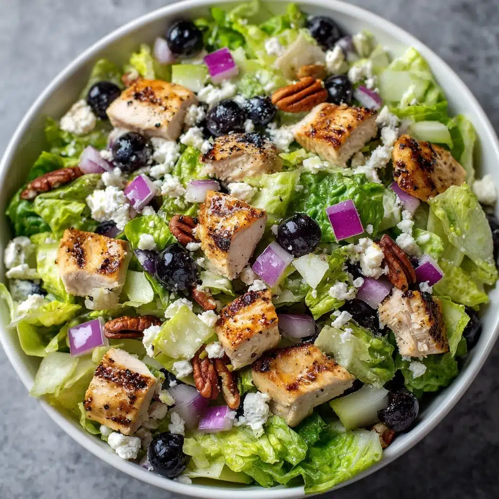 Blueberry Chicken Chopped Salad Recipe