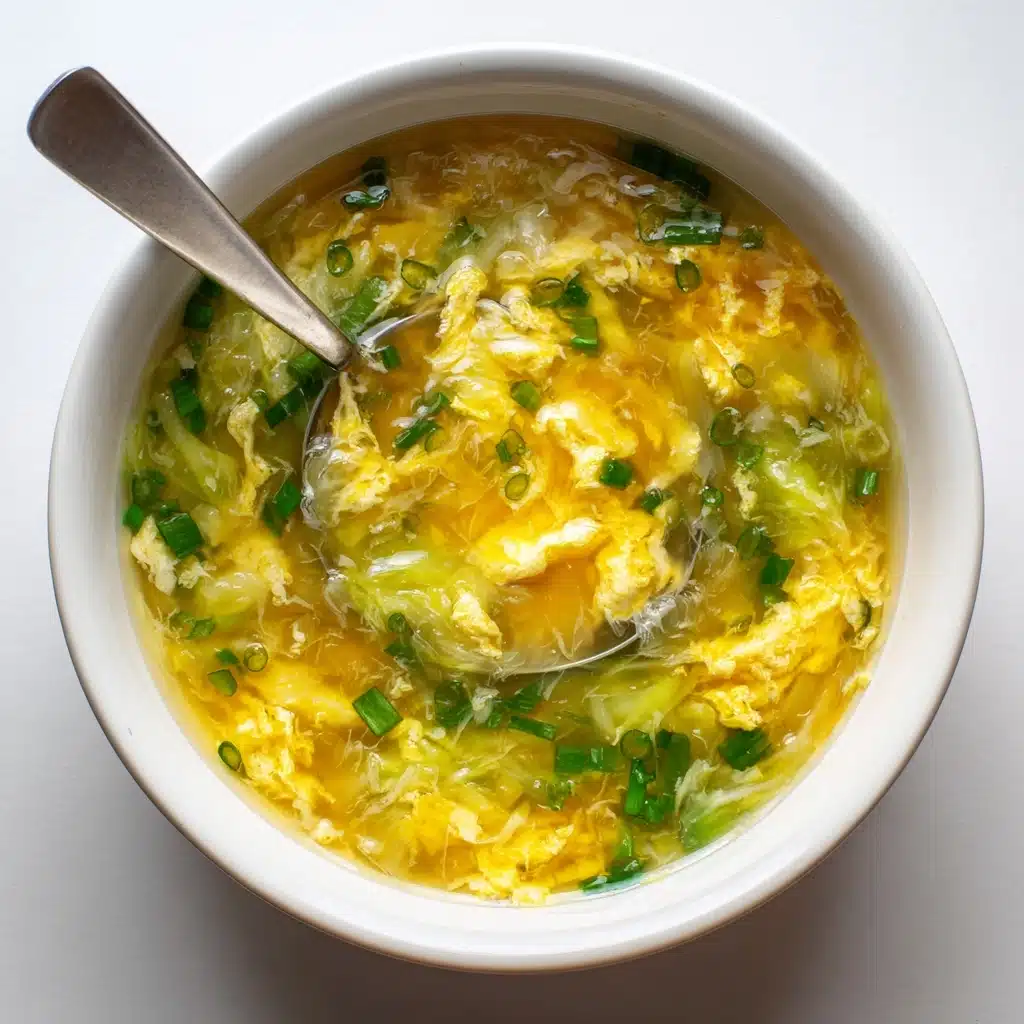Cabbage Egg Drop Soup Recipe - Recipe Image