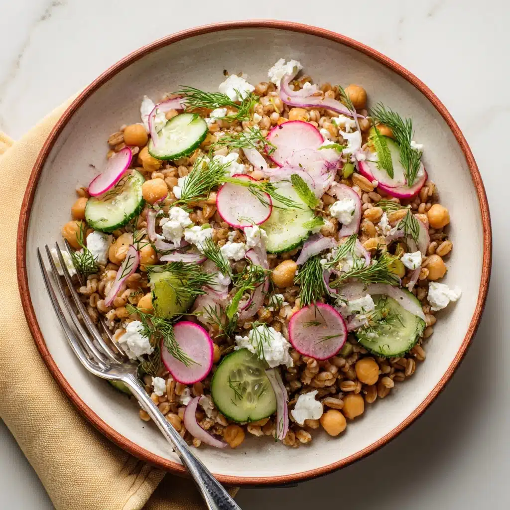 Spring Farro Salad Recipe - Recipe Image