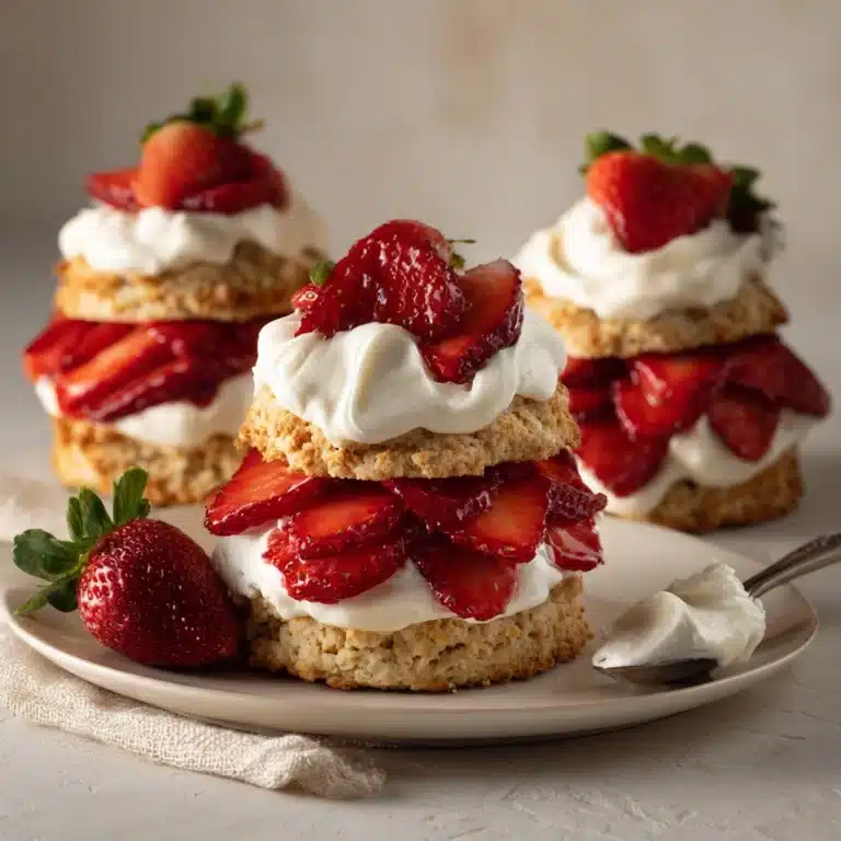 Strawberry Shortcake with Coconut Whipped Cream Recipe