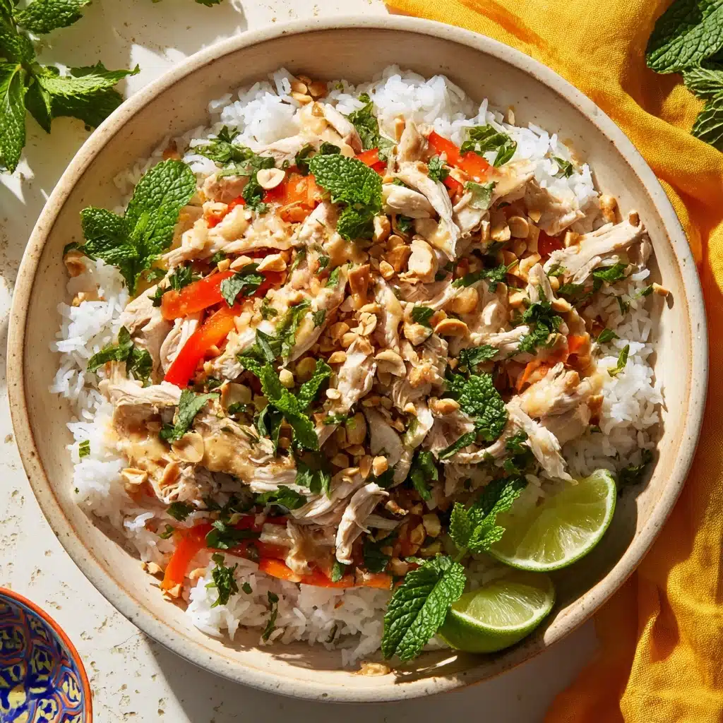 Slow Cooker Chicken Satay Recipe