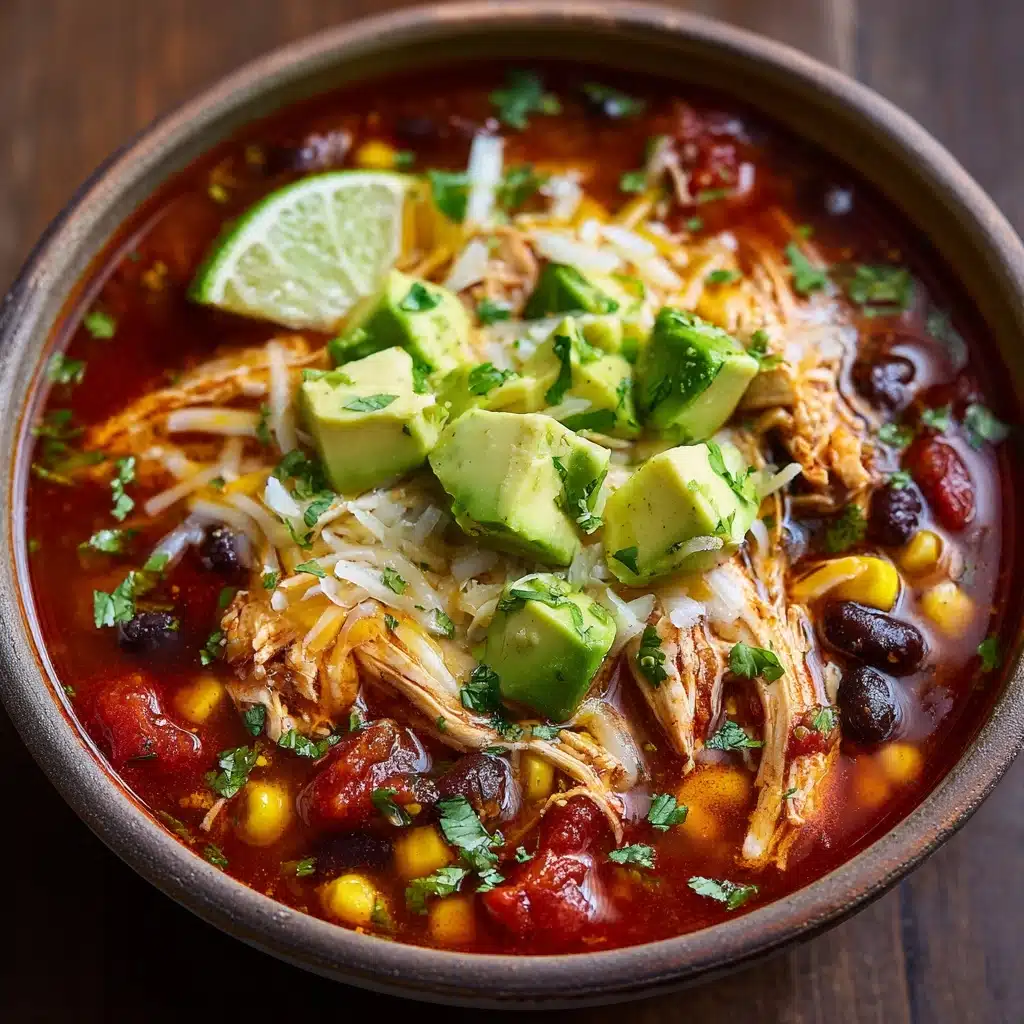 High Protein Chicken Chili Recipe - Recipe Image