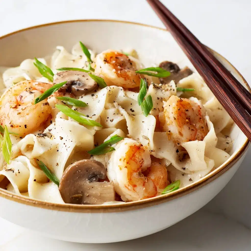 Lemongrass Coconut Noodles with Shrimp Recipe - Recipe Image