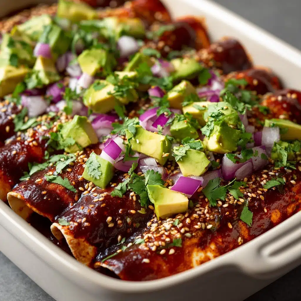 Mole Enchiladas Recipe - Recipe Image
