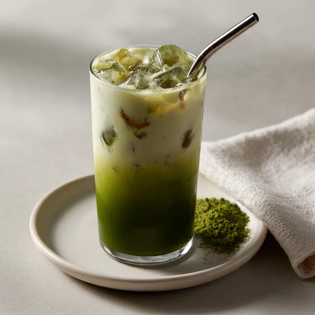 Iced Matcha Latte Recipe - Recipe Image