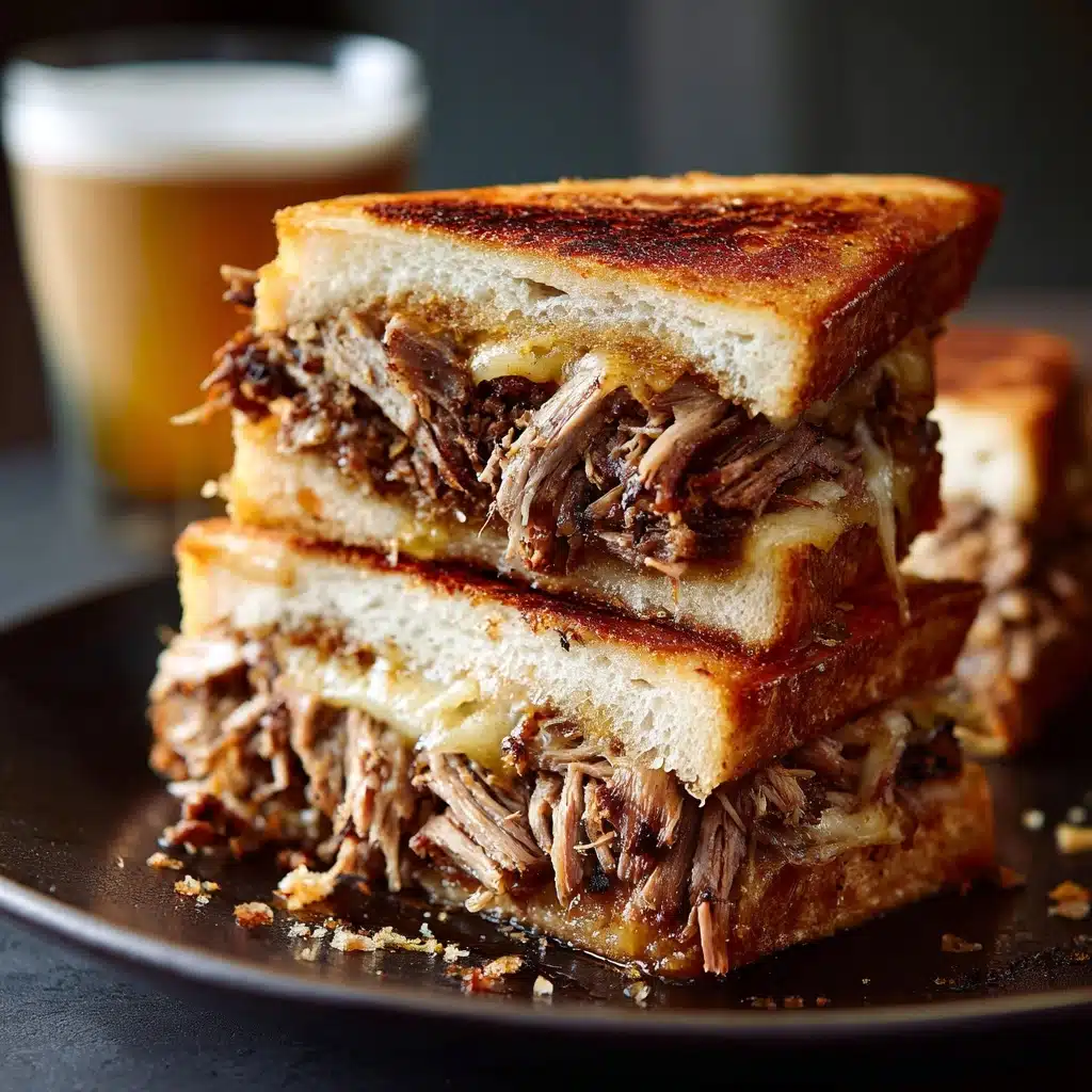 Southern Brisket Grilled Cheese: A Melty Masterpiece Recipe - Recipe Image