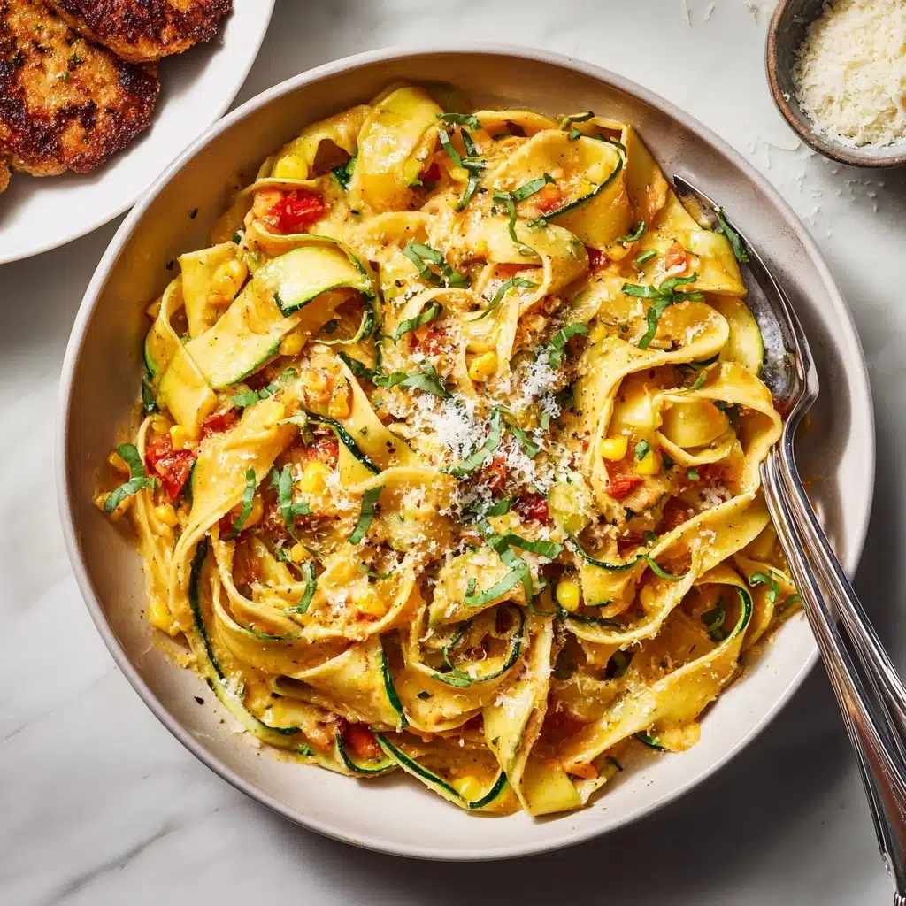 Burst Tomato Pappardelle Recipe - Recipe Image