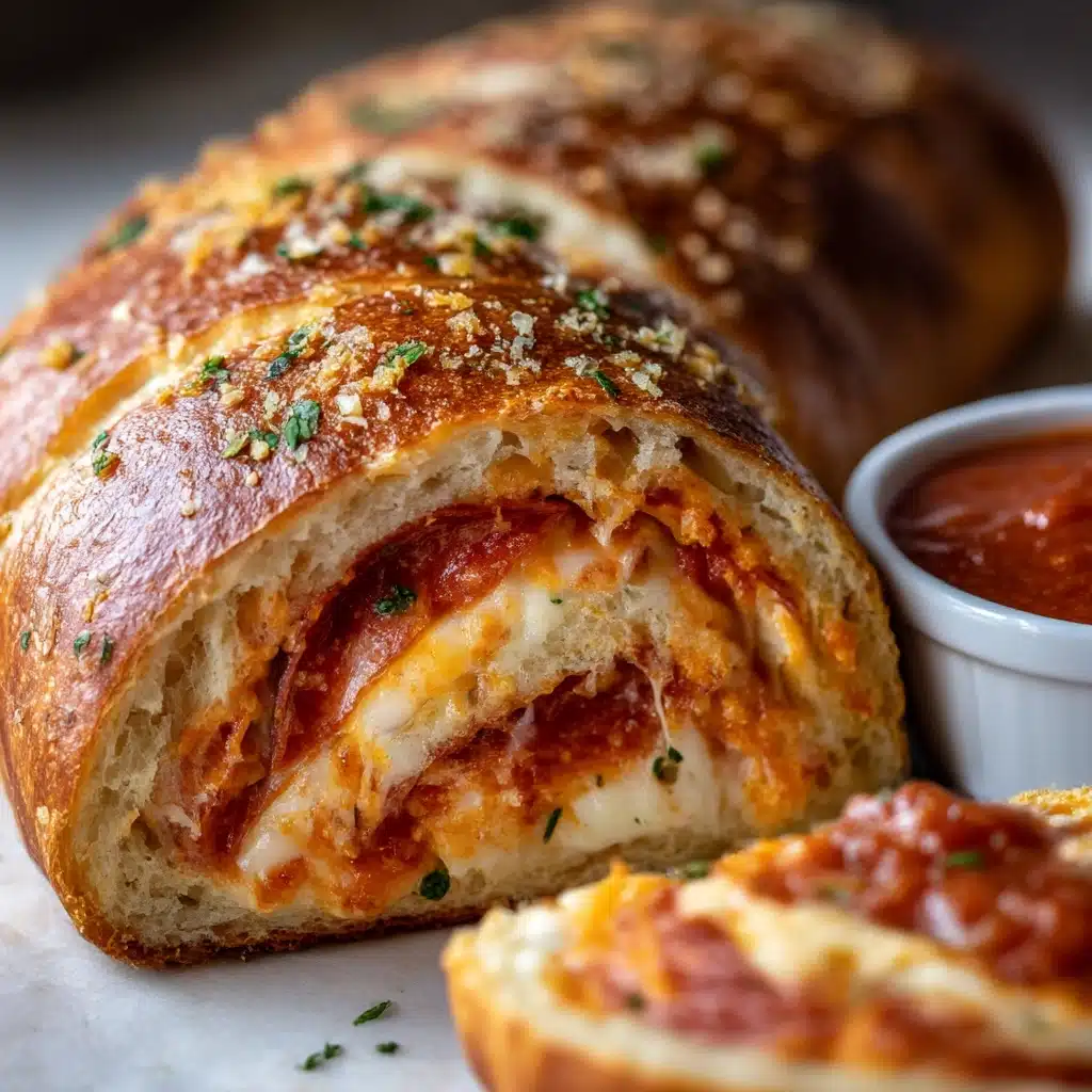 Homemade Stromboli Recipe - Recipe Image