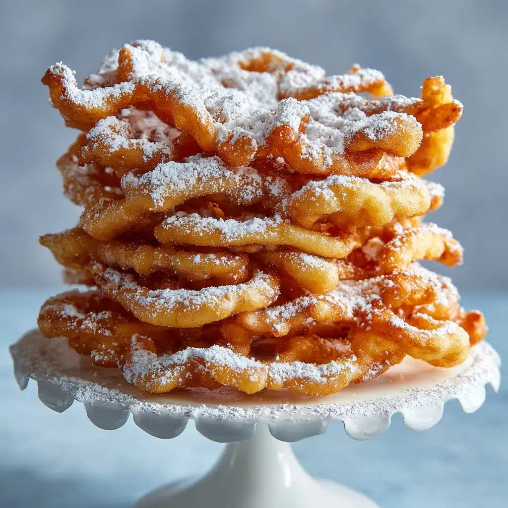 County Fair Funnel Cakes Recipe - Recipe Image