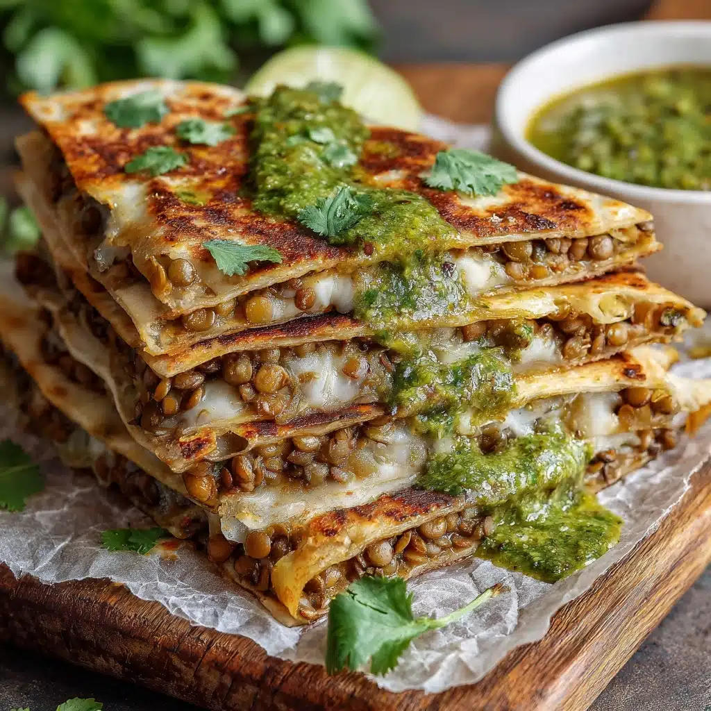 Quick and Easy Lentil Quesadillas Recipe - Recipe Image