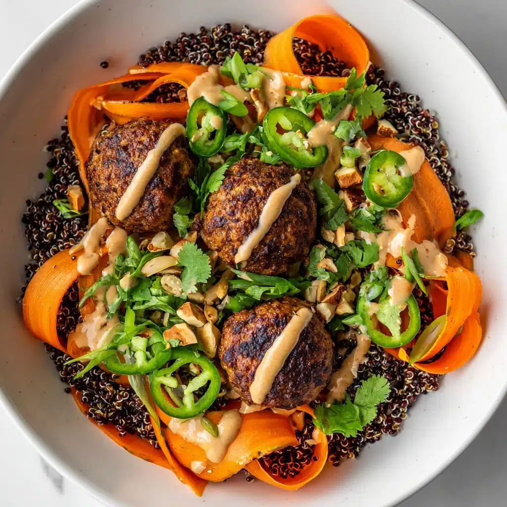 Lemongrass Meatball Bowls Recipe - Recipe Image
