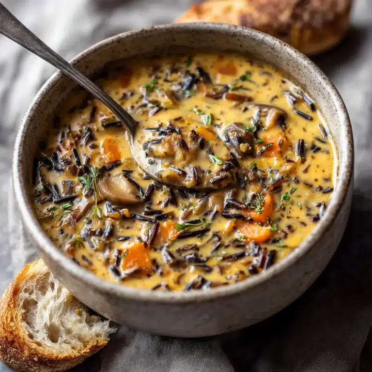 Instant Pot Wild Rice Soup Recipe