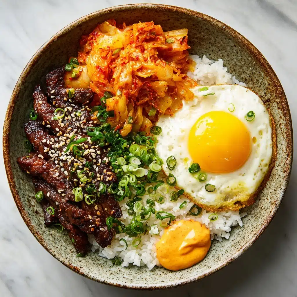 Korean BBQ Yum Yum Rice Bowls Recipe - Recipe Image