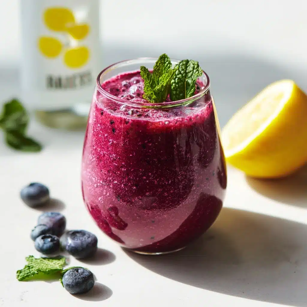Frosted Blueberry Lemonade Recipe - Recipe Image