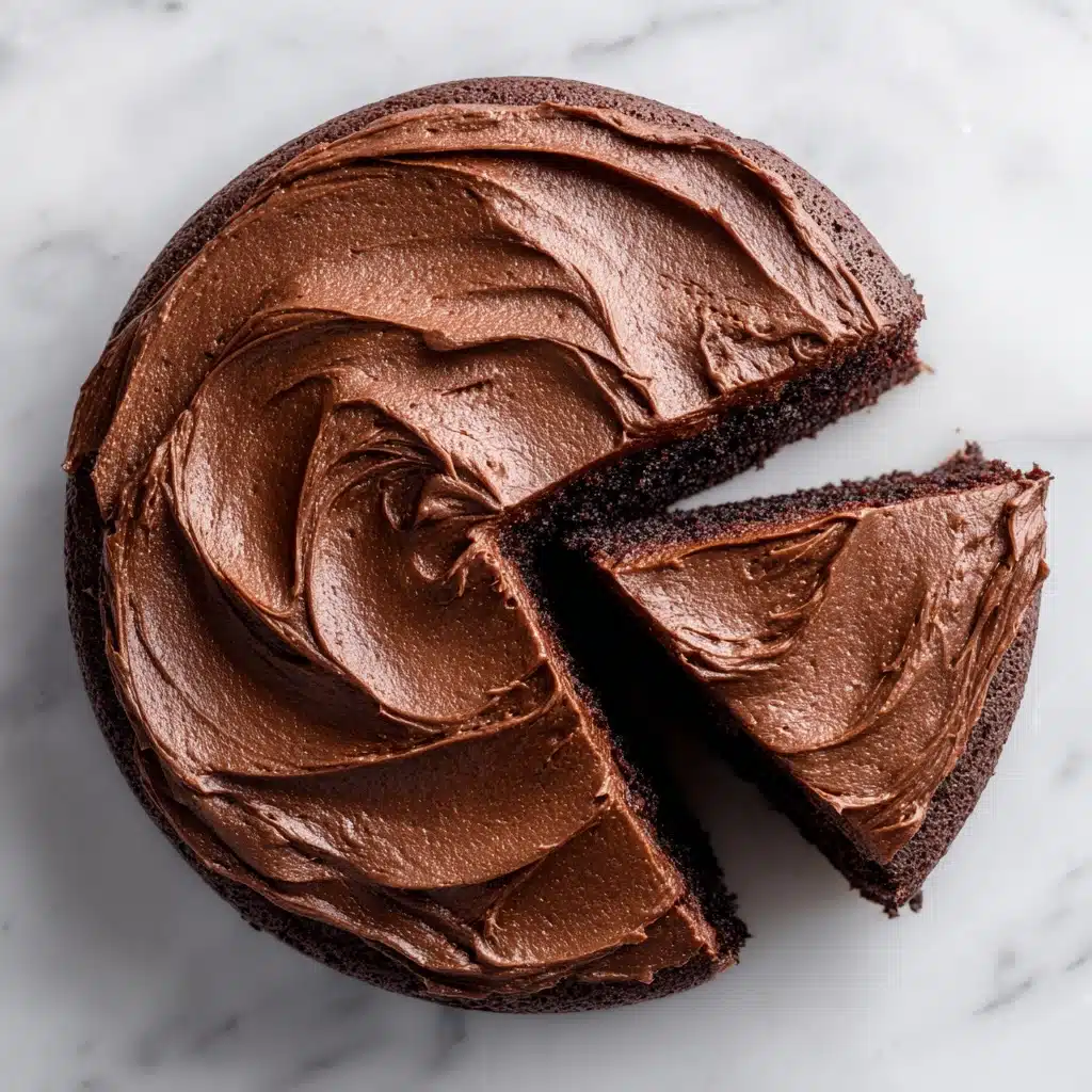 Double Chocolate Cake with Buttercream Frosting Recipe - Recipe Image