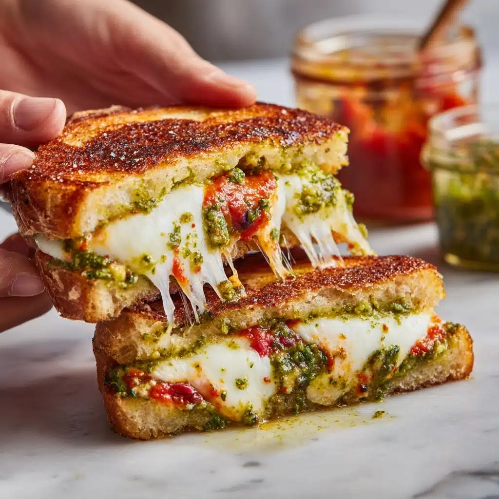Loaded Caprese Grilled Cheese Recipe - Recipe Image
