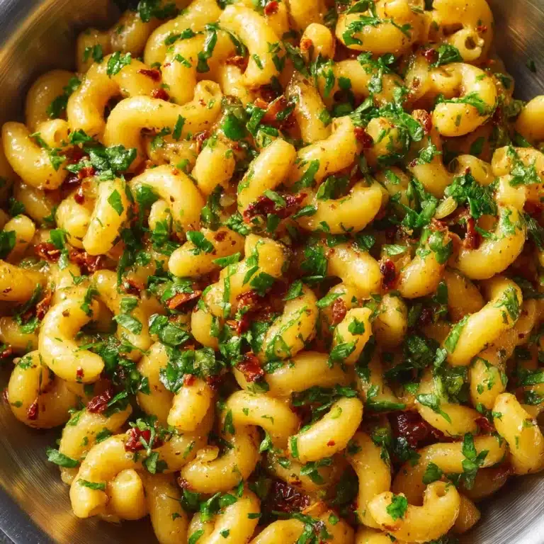 Creamy Garlic Sun-Dried Tomato Pasta Recipe