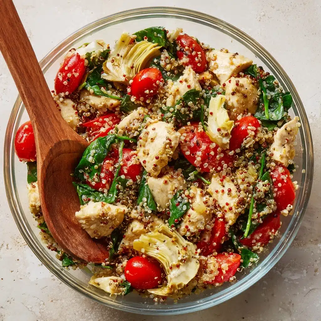 Basic + Awesome Chicken Quinoa Salad Recipe - Recipe Image